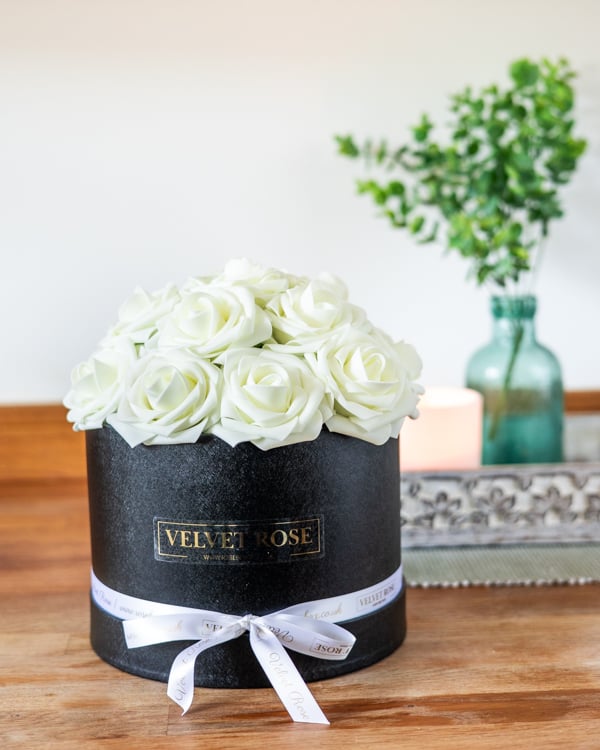 Everlasting Artificial Roses Gift Box
