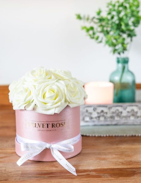 Everlasting Artificial Roses Gift Box