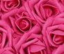 Fuschia Everlasting Artificial Roses